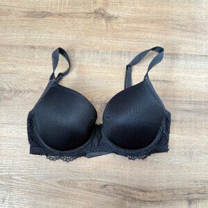 Freya Black Bra Underwire 28DD